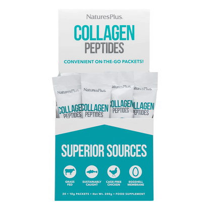 Natures Plus Collagen Powder Stick 20 Pack