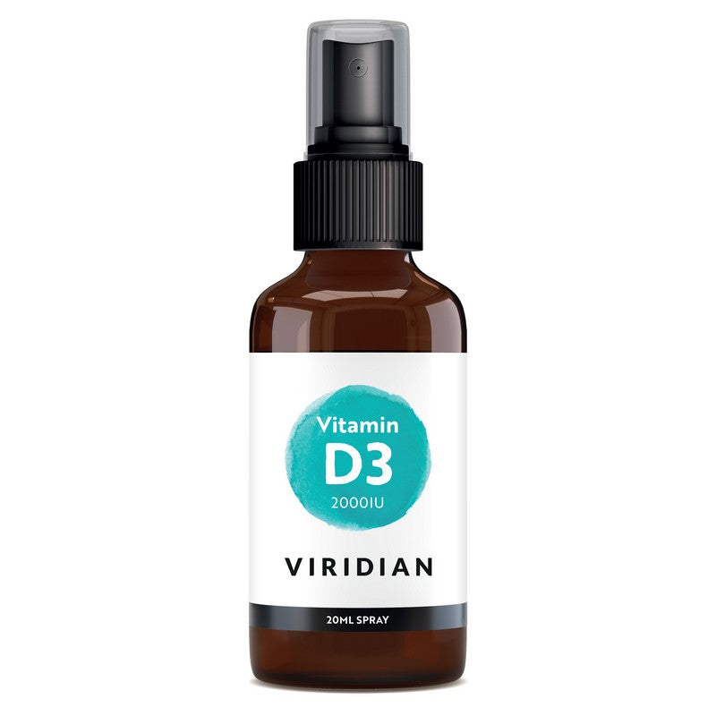 Viridian Vitamin D3 2000iu 20ml Liquid