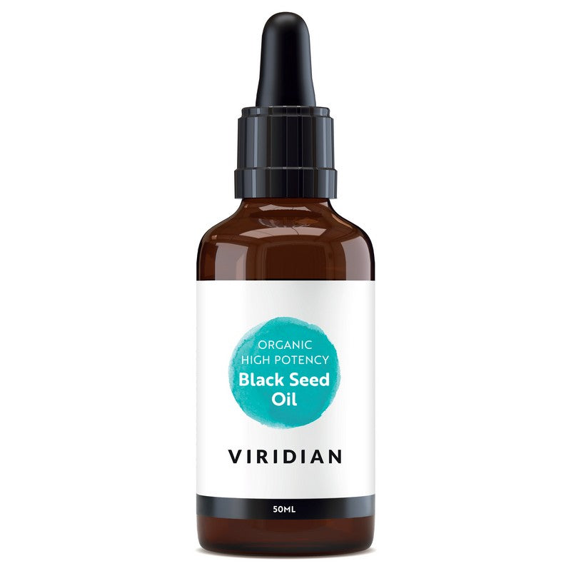 Viridian Organic High Potency Black Seed Oil 50ml Liquid