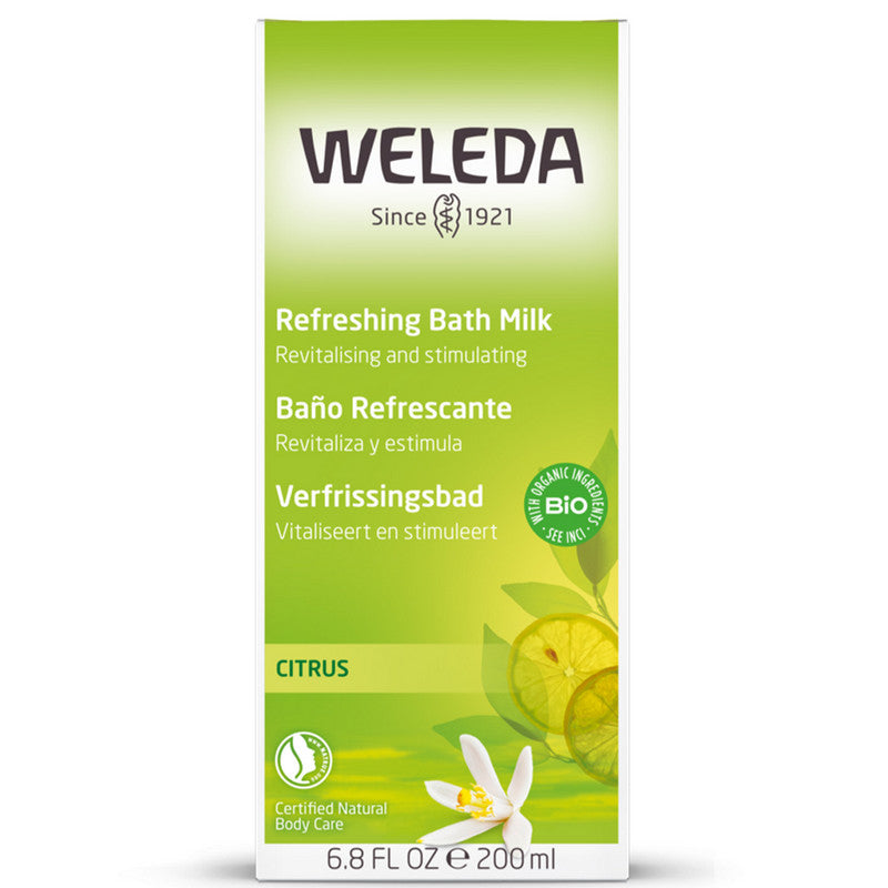 Weleda Citrus Refreshing Bath Milk 200ml