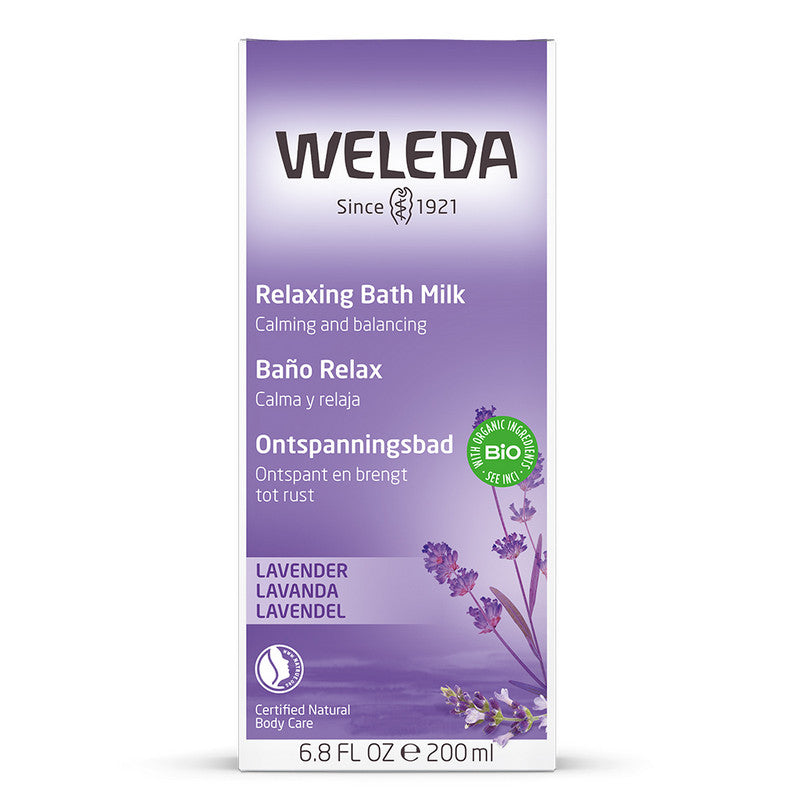 Weleda Lavender Relaxing Bath Milk 200ml