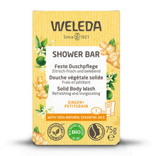 Weleda Shower Bar Solid Body Wash Ginger & Petitgrain 75g