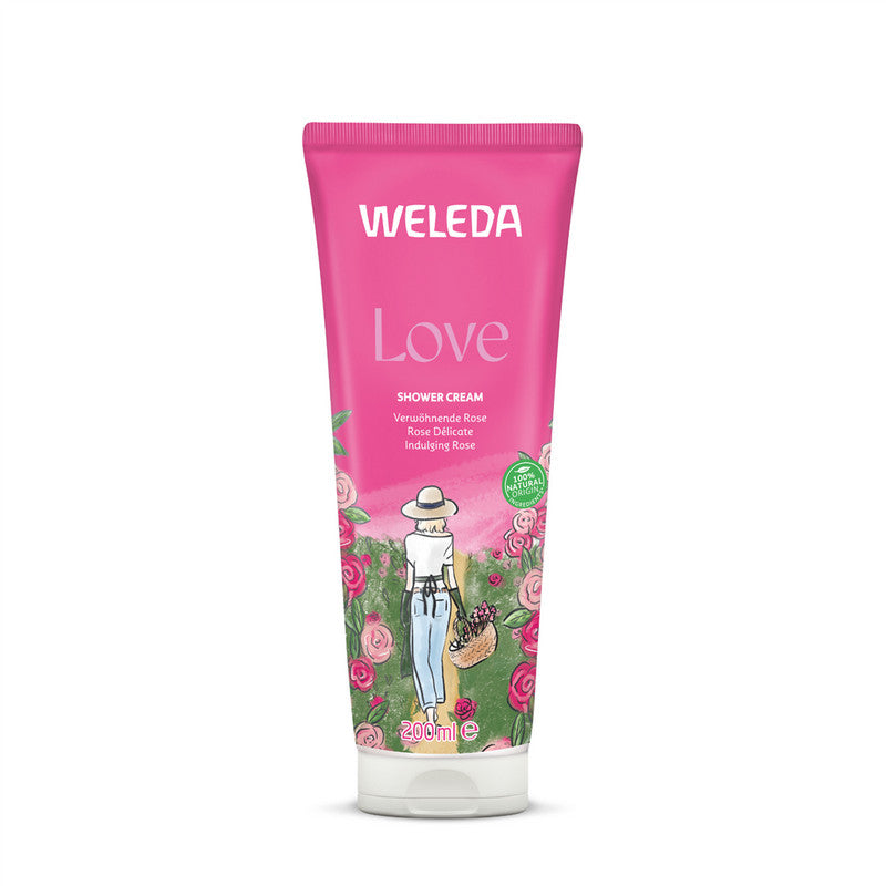 Weleda Love Shower Cream Rose 200ml