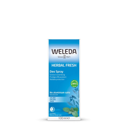 Weleda Herbal Fresh Deo Spray Deodorant Sage 100ml