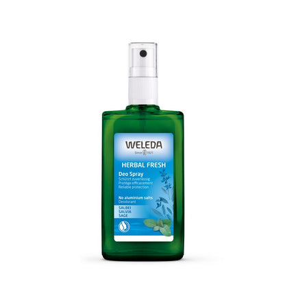 Weleda Herbal Fresh Deo Spray Deodorant Sage 100ml