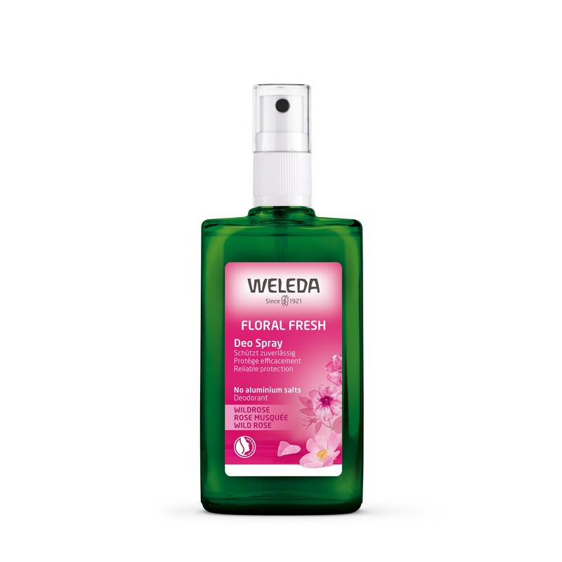 Weleda Floral Fresh Deo Spray Deodorant Wild Rose 100ml
