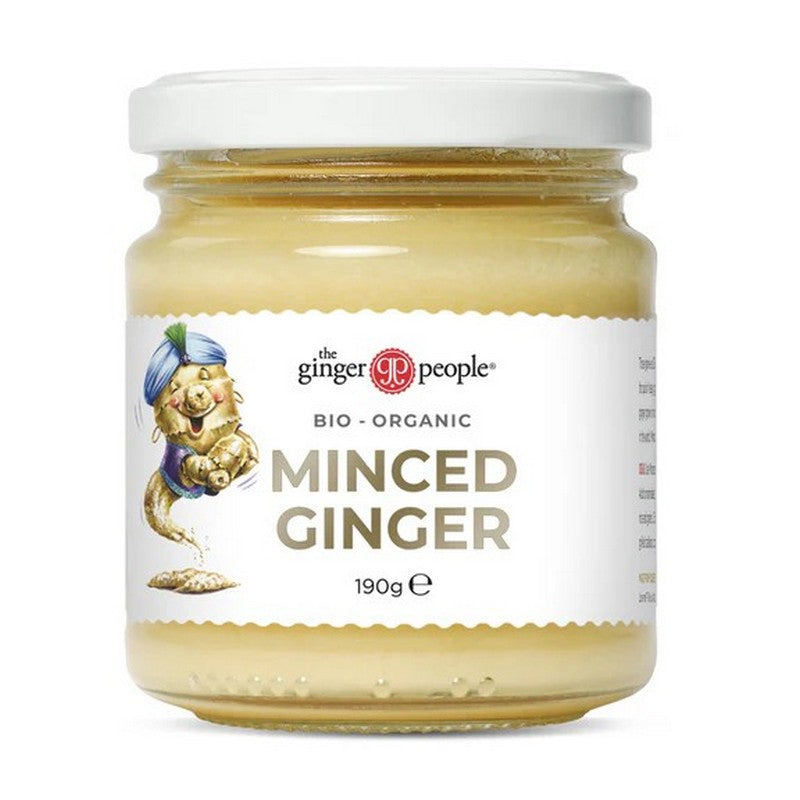 Ginger Party Organic Minced Ginger 190gm