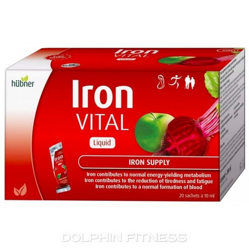 Anton Hubner Iron Vital Liquid Sachets 20 sachets x 10ml