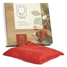 Inatura Cherry Cherry Warmth Pillow - The Original Stone Pillow - Classic Square 27cm x 27cm