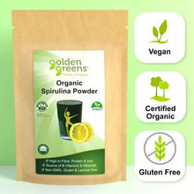 Golden Greens Organic Spirulina Powder