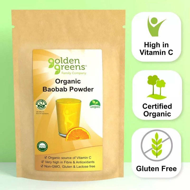 Golden Greens Organic Baobab Powder