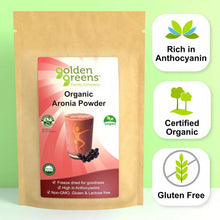 Golden Greens Organic Aronia Powder 100gm