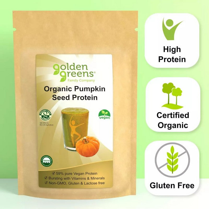 Golden Greens Organic Pumpkin Protein Powder 250gm