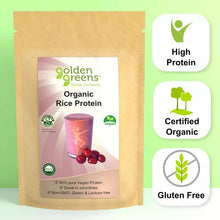 Golden Greens Organic Brown Rice Protein Powder 250gm