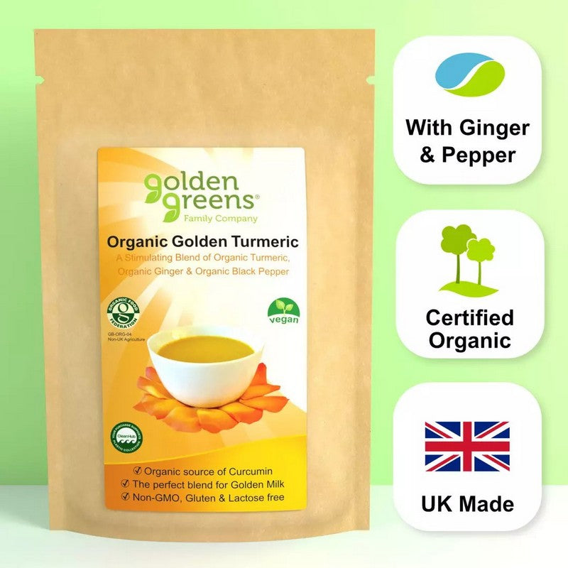 Golden Greens Organic Golden Turmeric