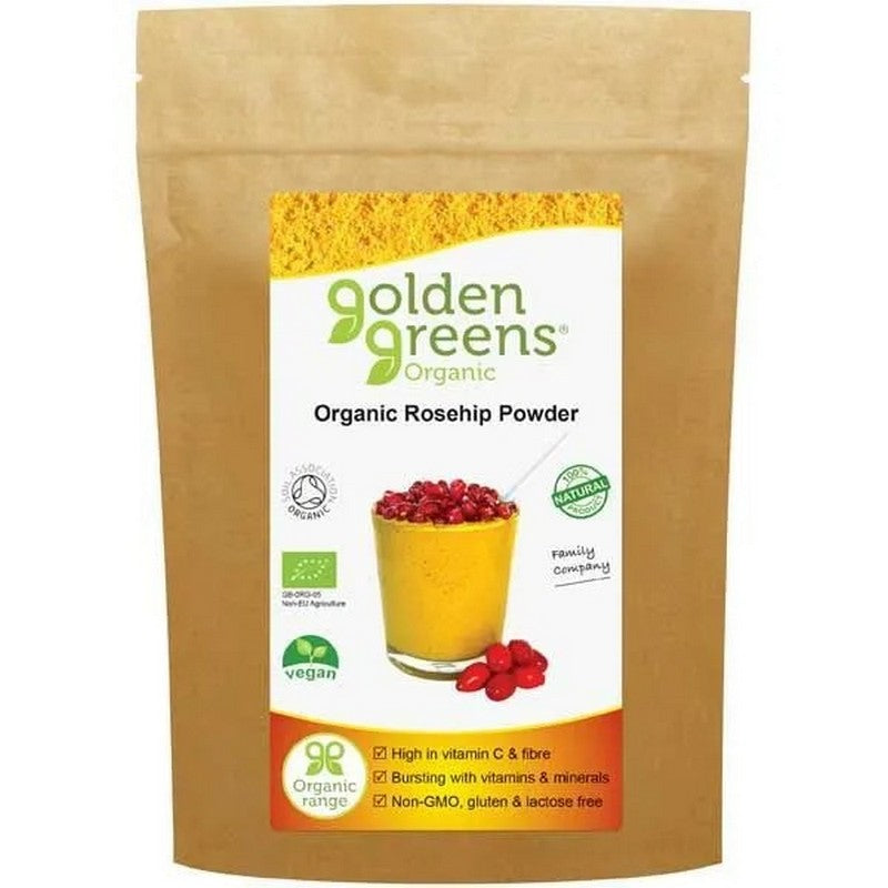 Golden Greens Organic Rosehip Powder 200gm