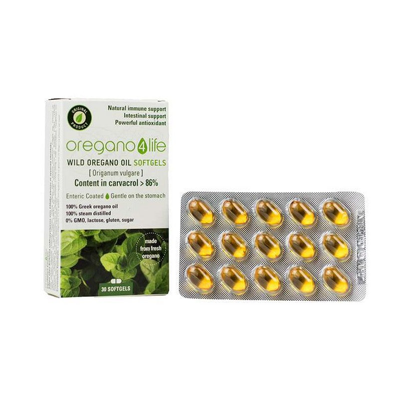 Oregano4life Wild Oregano Oil Soft Gel Capsules 30's