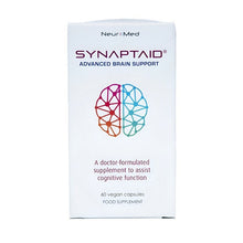 Neur Med Synaptaid supplement packaging on a white background