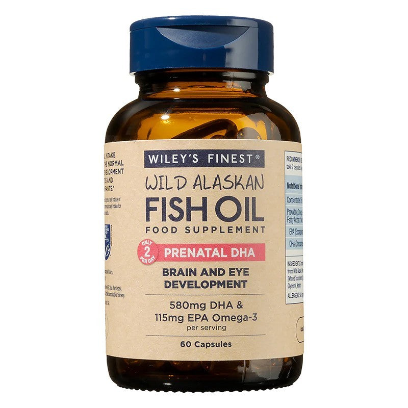 Wiley's Finest Prenatal DHA 60 Capsules