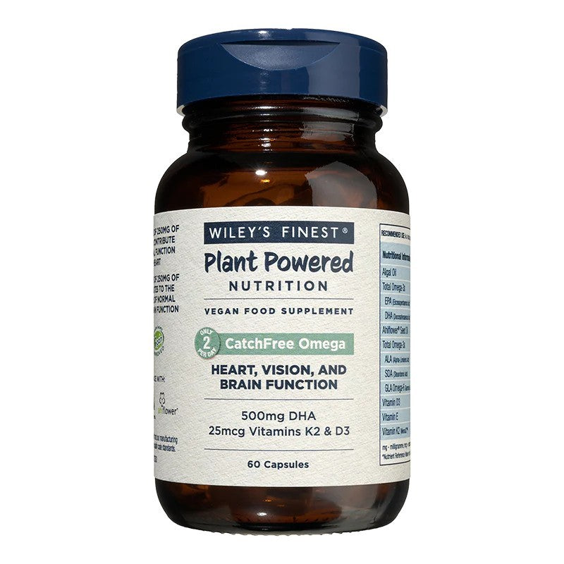 Wiley's Finest Vegan Catchfree Omega-3 60 Softgels