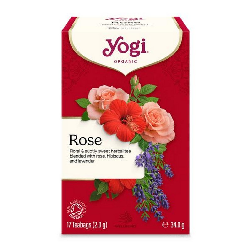 Yogi Tea Rose Organic 17 Teabags
