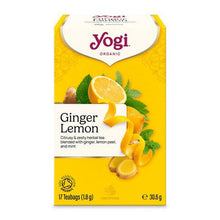 Yogi Tea Ginger Lemon Organic 17 Teabags