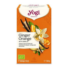 Yogi Tea Ginger Orange with Vanilla Organic 17 Teabags