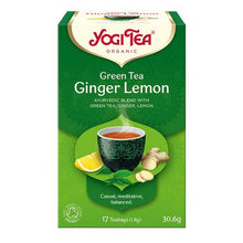 Yogi Tea Green Tea Ginger Lemon Organic 17 Teabags