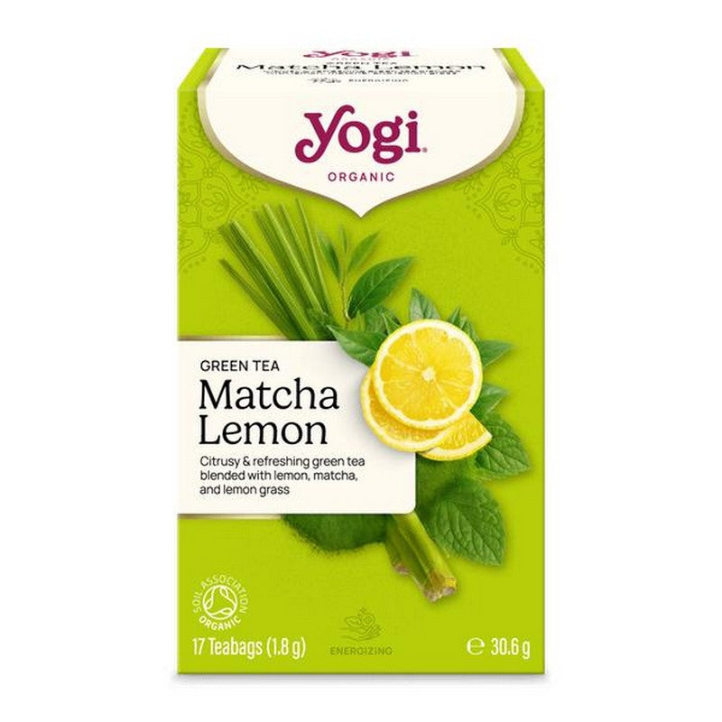 Yogi Tea Green Tea Matcha Lemon Organic 17 Teabags