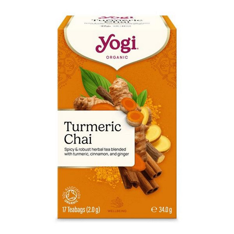 Yogi Tea Organic Turmeric Chai 17 Teabags