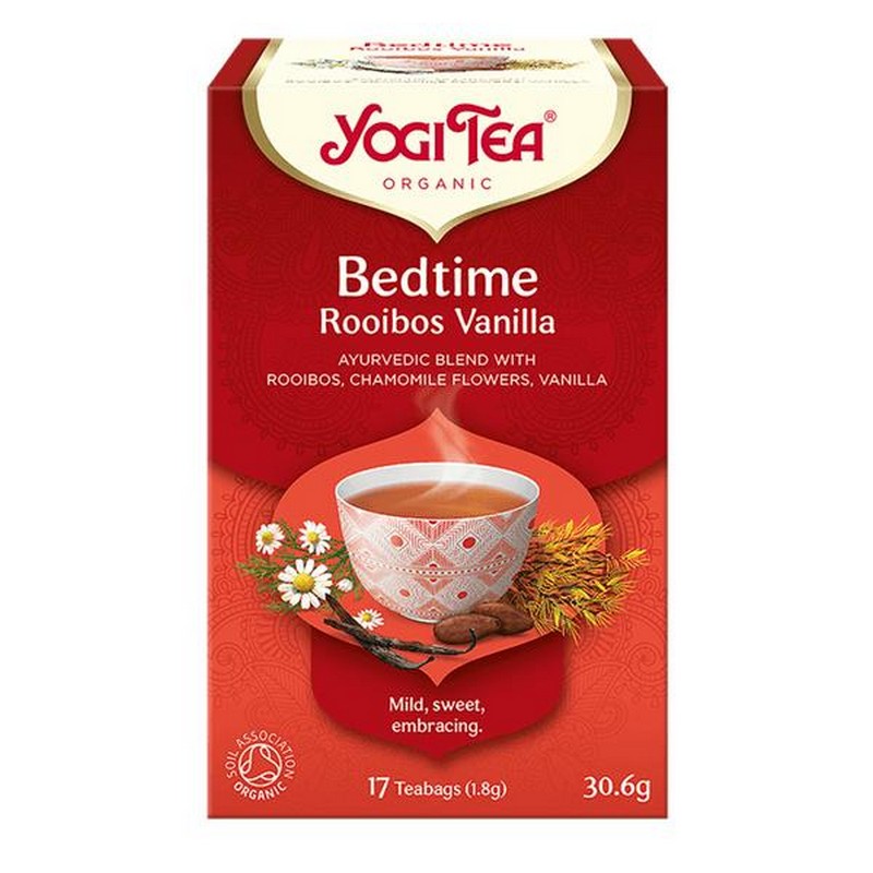 Yogi Tea Organic Bedtime Rooibos Vanilla 17 Teabagss
