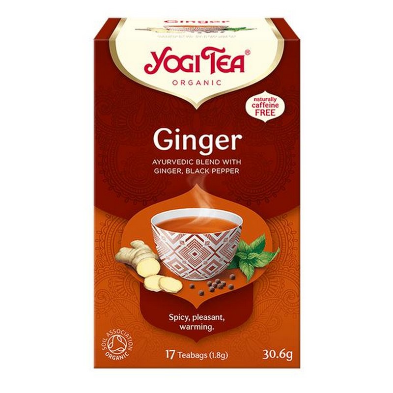 Yogi Tea Ginger Organic 17 Teabagss