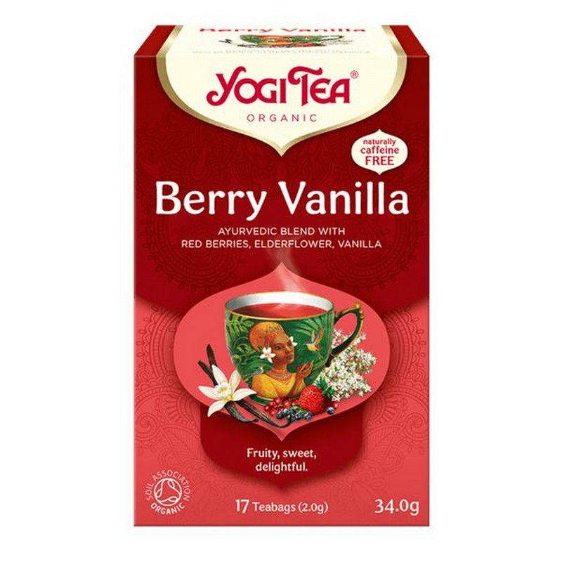 Yogi Tea Berry Vanilla 17 Teabags