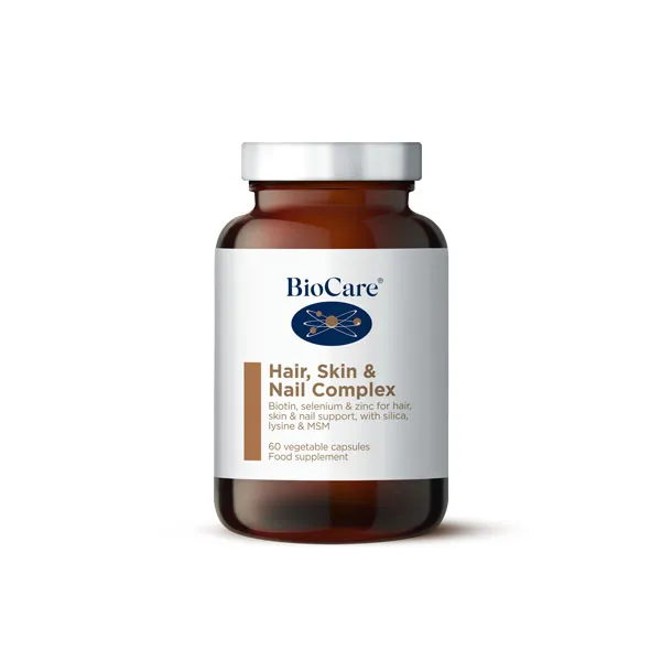 BioCare Hair and Nail Complex 60 Veg Capsules