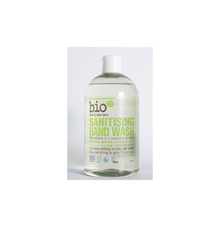 Bio-D Sanitising Lime And Aloe Vera Hand Wash 500ml
