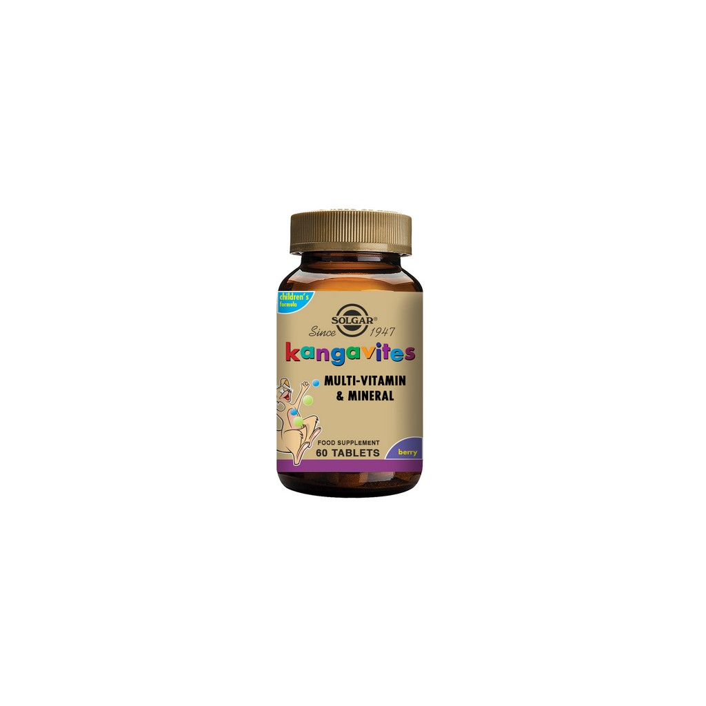 Solgar Kangavites Bouncing Berry Complete Multivitamin and Mineral Formula