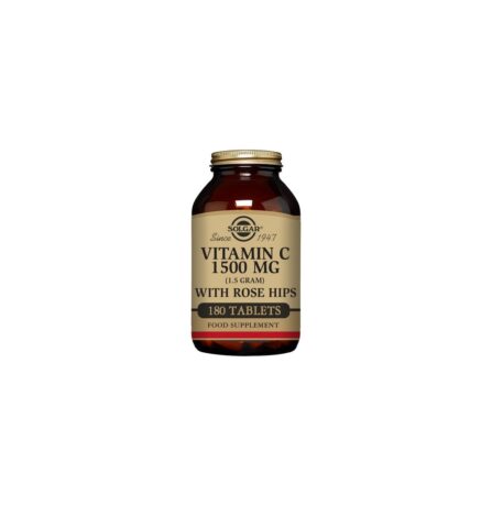 Solgar Vitamin C 1500mg (1.5 Grams) With Rose Hips