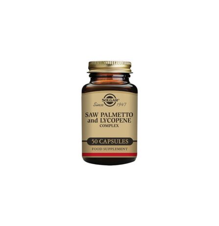 Solgar Saw Palmetto And Lycopene Complex Vegetable Capsules