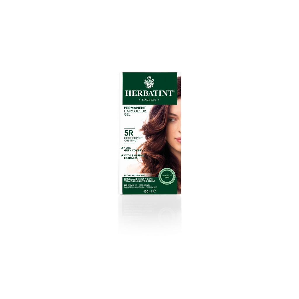 Herbatint 5R – Light Copper Chestnut Ammonia Free Hair Colour