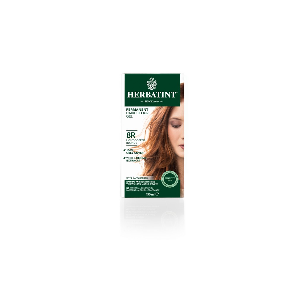 Herbatint 8R – Light Copper Blonde Ammonia Free Hair Colour