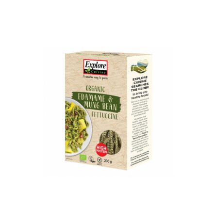 Explore Cuisine Organic Edamame & Mung Bean Fettuccine 200g