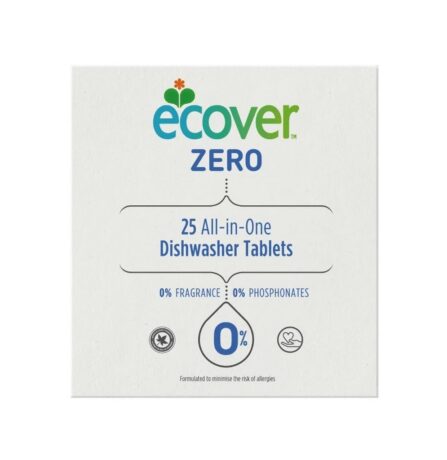 Ecover Zero All In One Dish Washing 25 Tablets