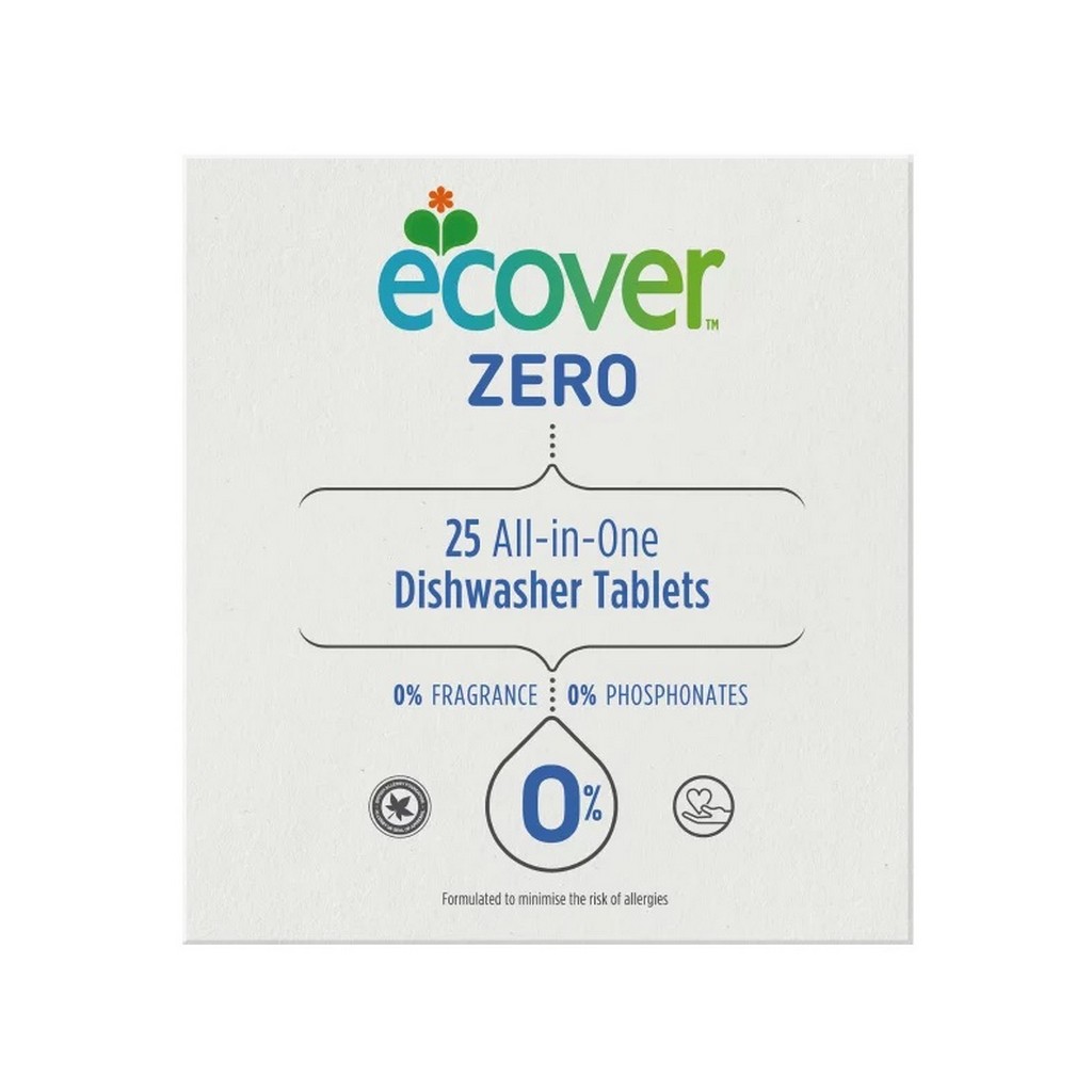 Ecover Zero All In One Dish Washing 25 Tablets