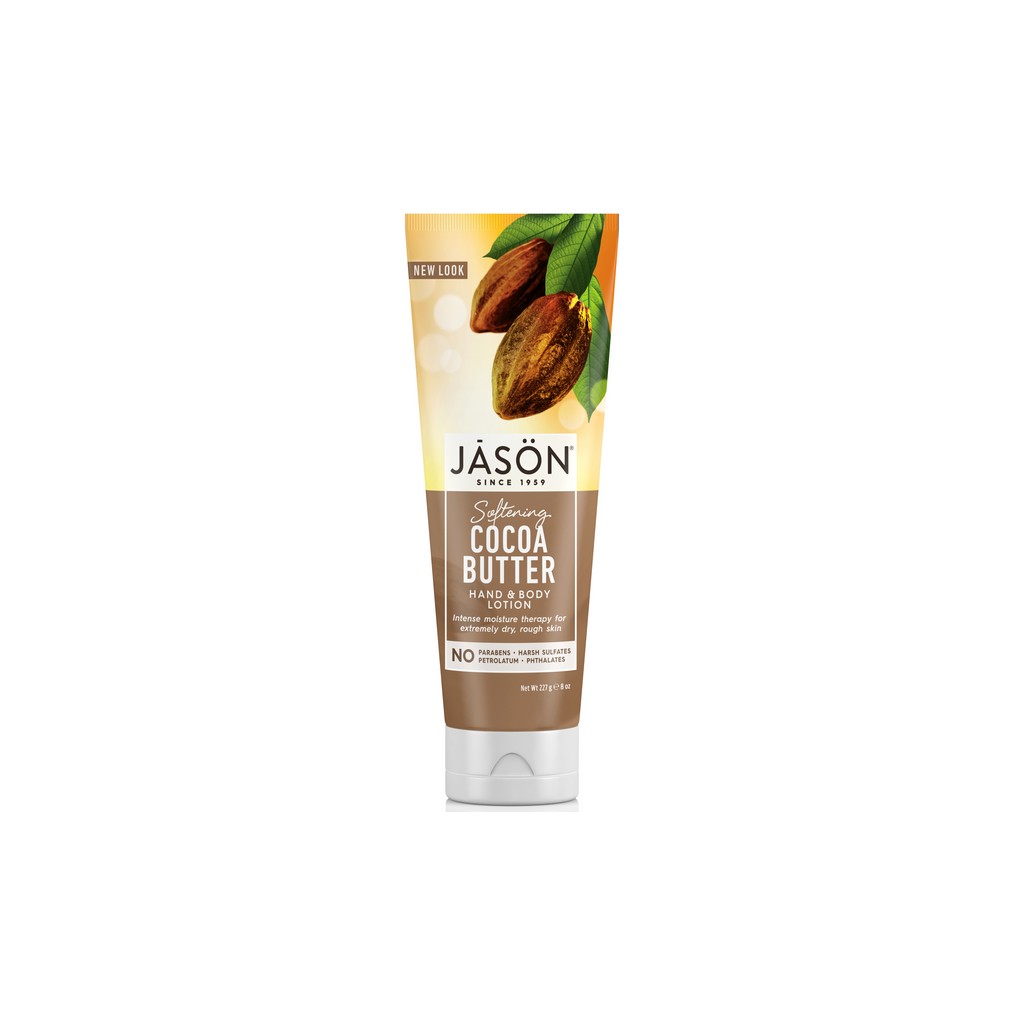 Jason Organic Cocoa Butter Hand & Body Lotion 227g