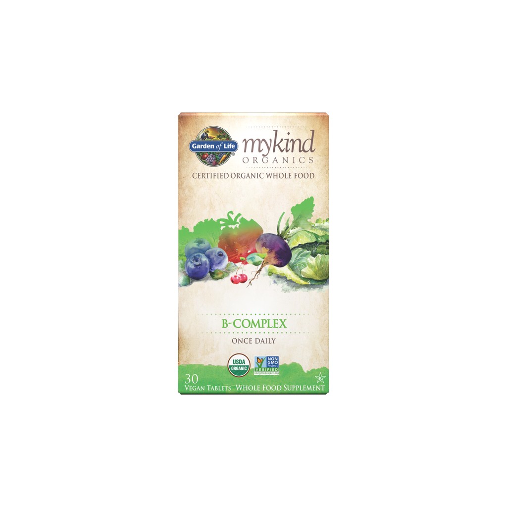 Garden Of Life MyKind Organics Vitamin B Complex Tablet Capsules