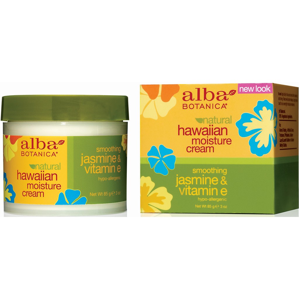 Alba Botanica Jasmine & Vitamin E Moisture Cream 85g
