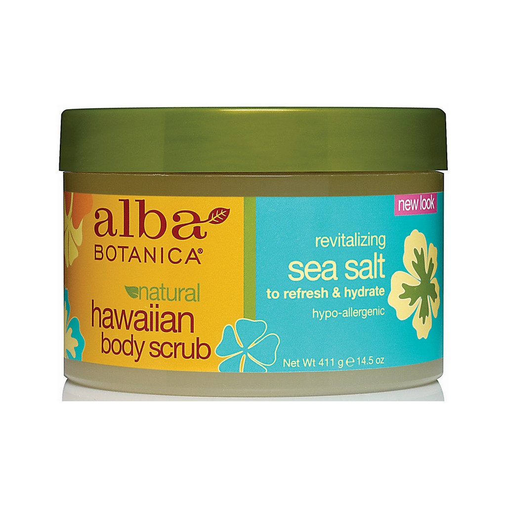 Alba Botanica Sea Salt Body Scrub 410g