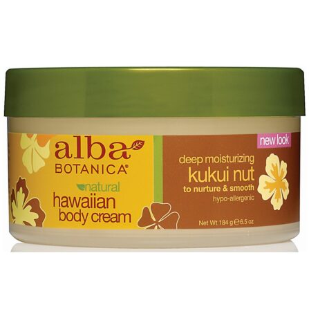 Alba Botanica Kukui Nut Body Cream 180g
