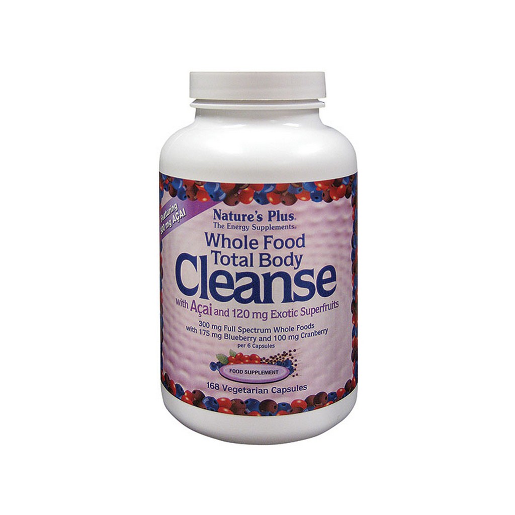 Nature's Plus Whole Body Total Cleanse 168 Capsules