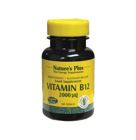 Nature's Plus Vitamin B-12 2000ug 60 Tablets